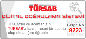 TURSAB Dijital Verification 9223